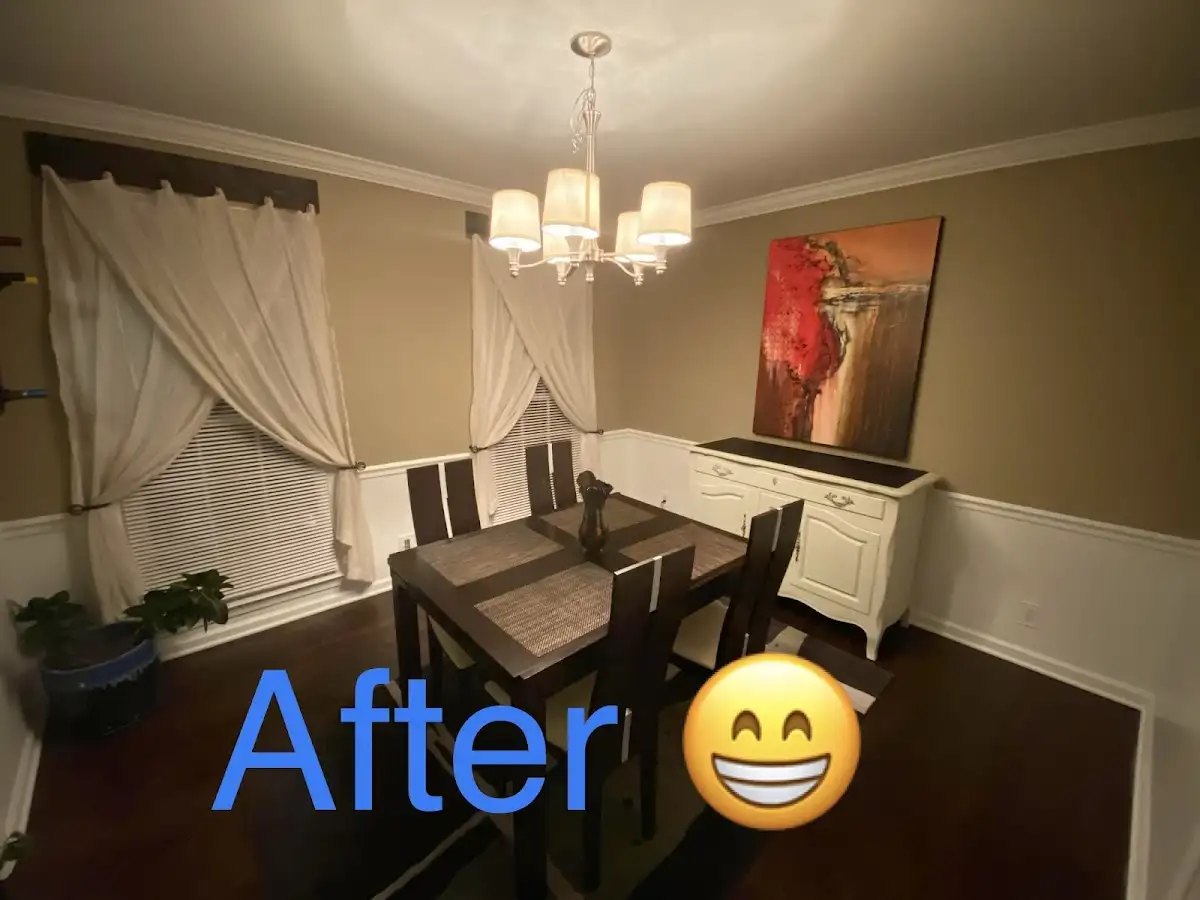 Professional dining room restoration after water damage in Portsmouth